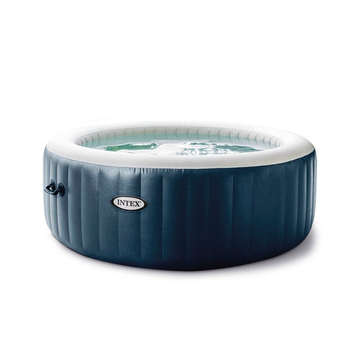 Spa gonflable bleu marine - 6 places - Couverture thermique incluse