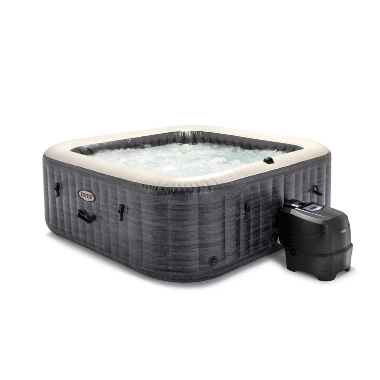 Spa gonflable ardoise - 4 places - Couverture thermique incluse